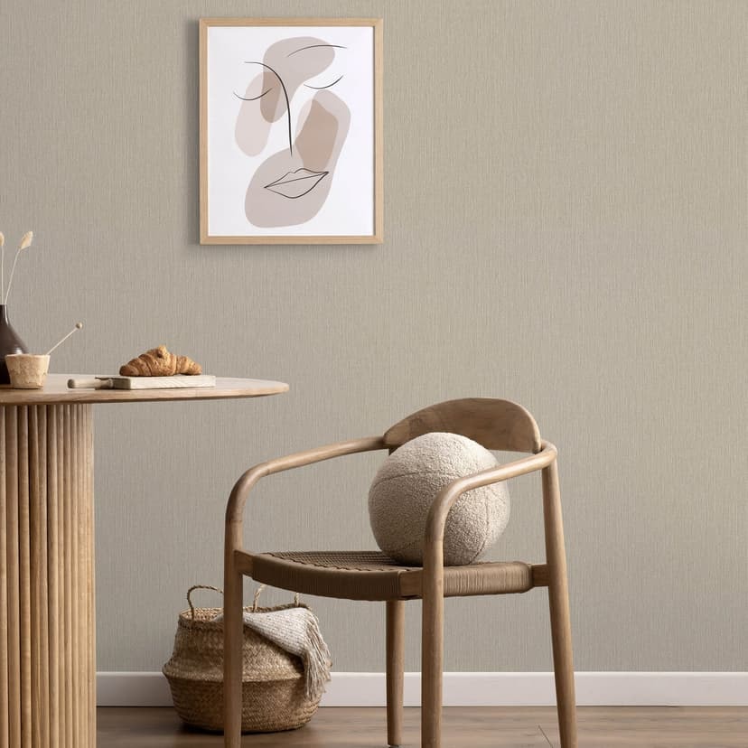 Guido Maria Kretschmer enhet tapet Echo & Soft Loom Fashion for Walls 5 taupe