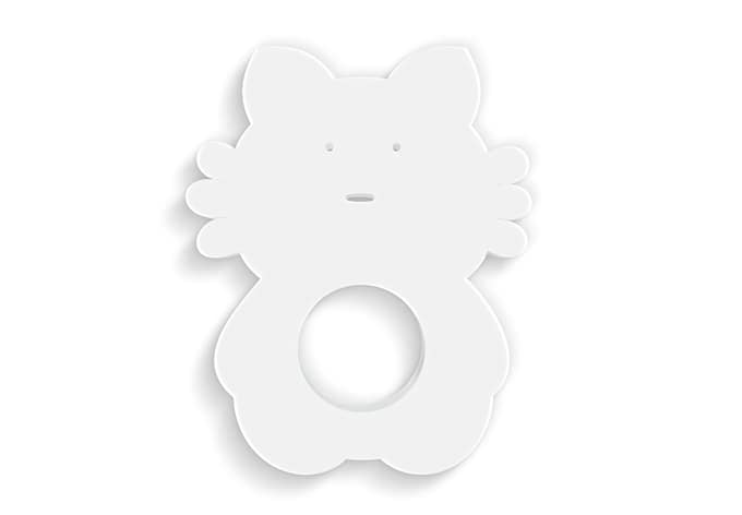 3D servettring katt