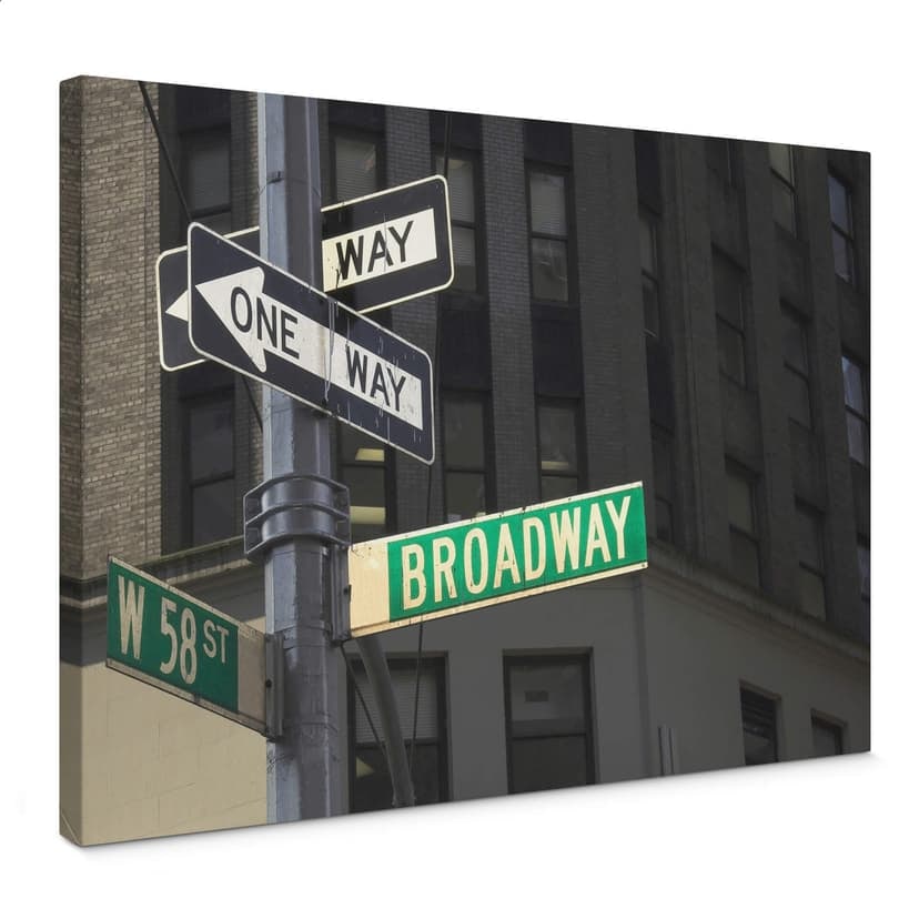 Canvastavla Broadway