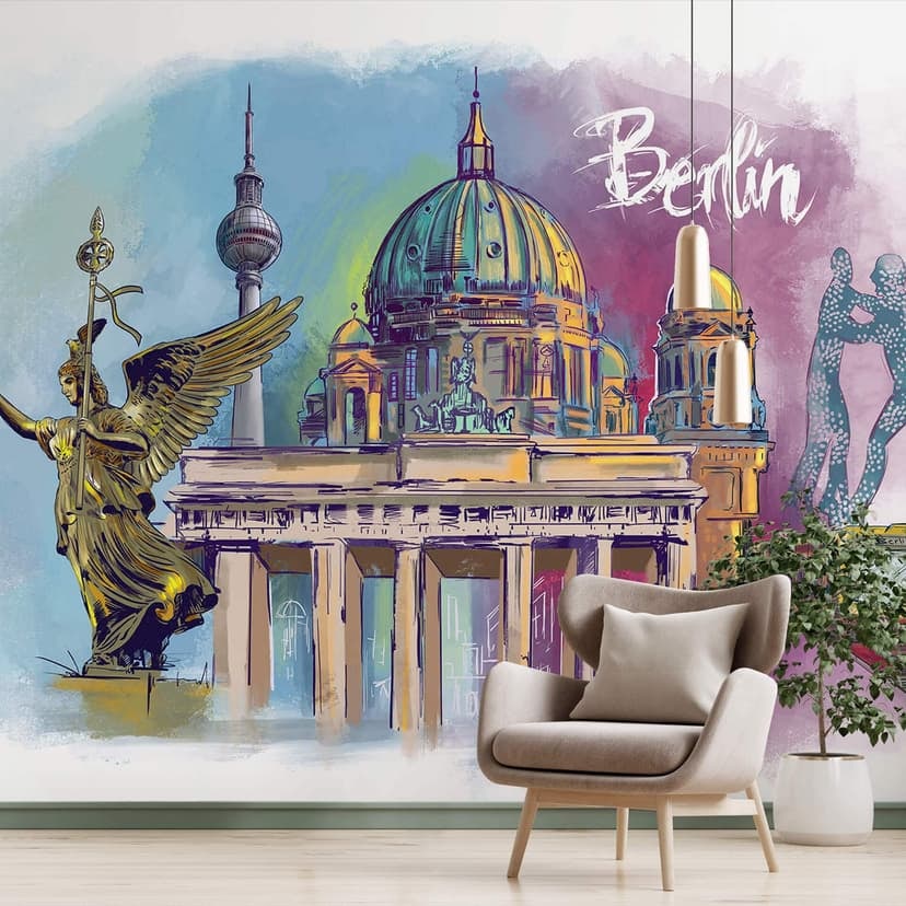Fototapet Berlin - Älska din stad
