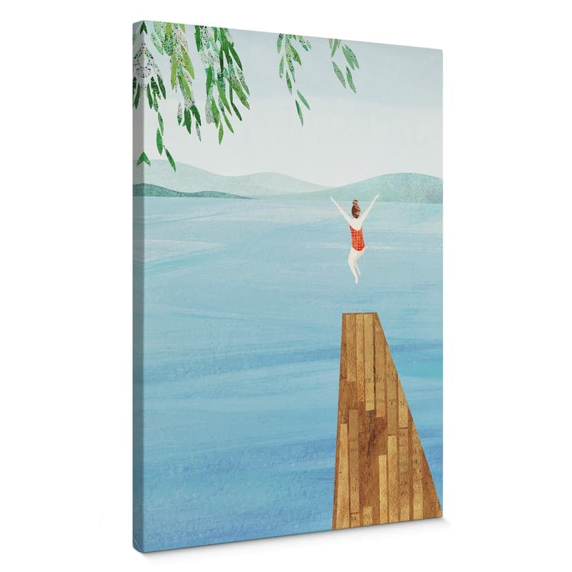Canvastavla Floder - Wild Swim