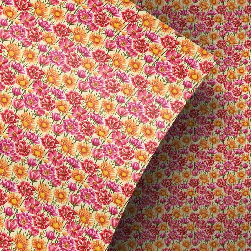 Foliera Möbler, dekorativ film - avtorkningsbar - blomsteräng