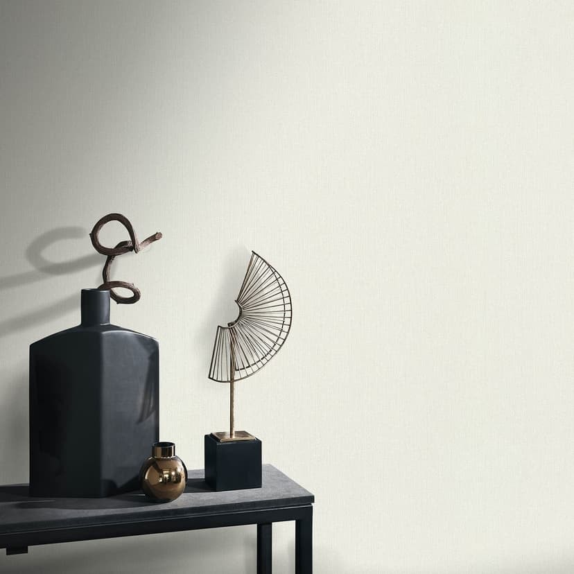 Guido Maria Kretschmer enhet tapet Echo & Soft Loom Fashion för väggar 5 ecru