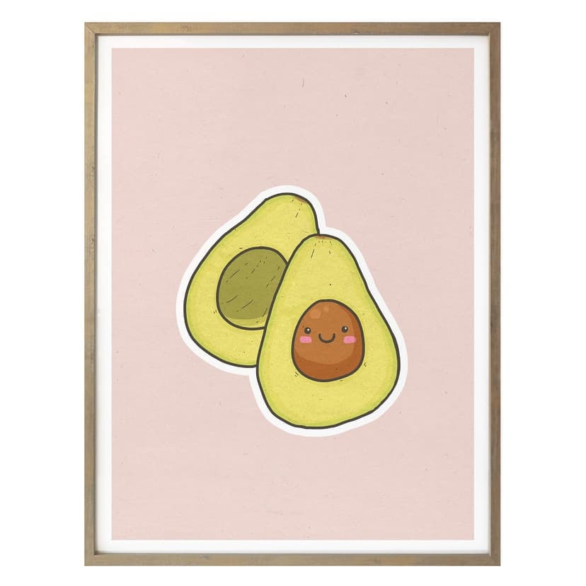 Poster Happy Avocado