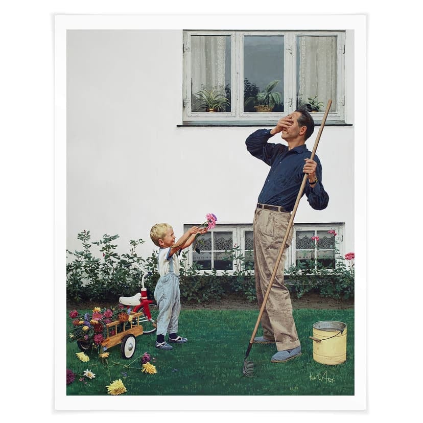 Poster Säg det med blommor (1963) - Kurt Ard