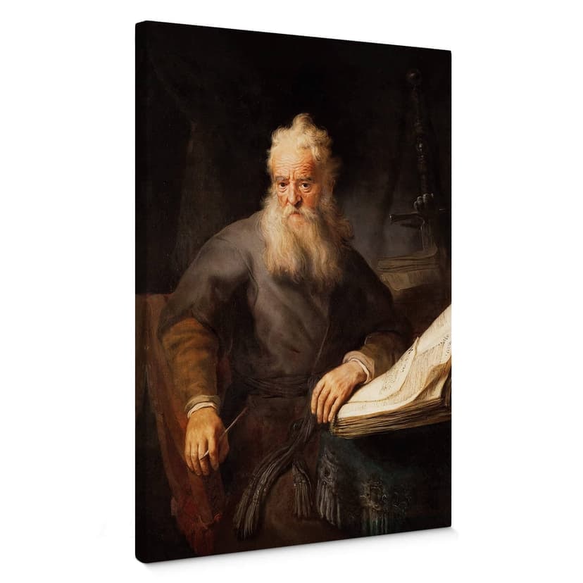 Canvastavla Rembrandt - Aposteln Paulus