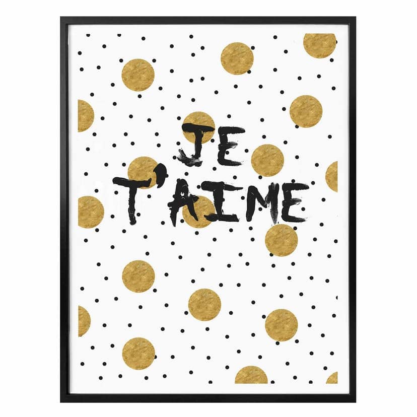 Poster Je t'aime