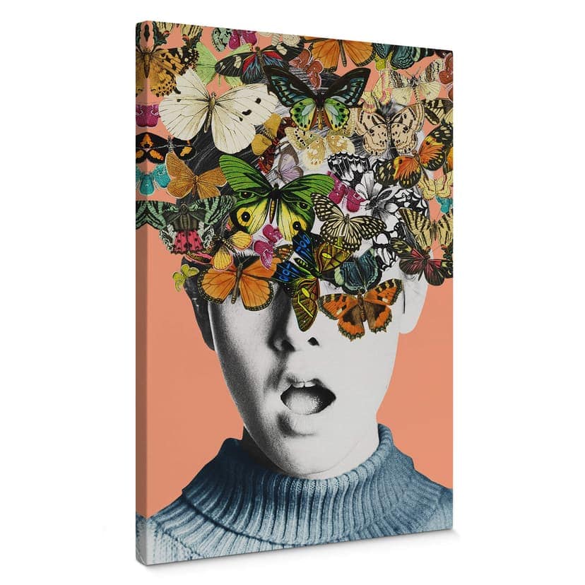 Canvastavla Frida Floral Studio - Twiggy Överraskning