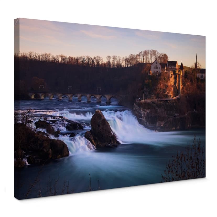 Canvastavla Rhine Falls
