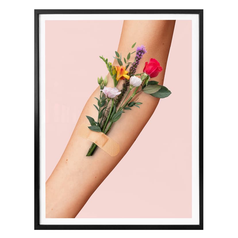 Poster lös - Blomsterhjälp