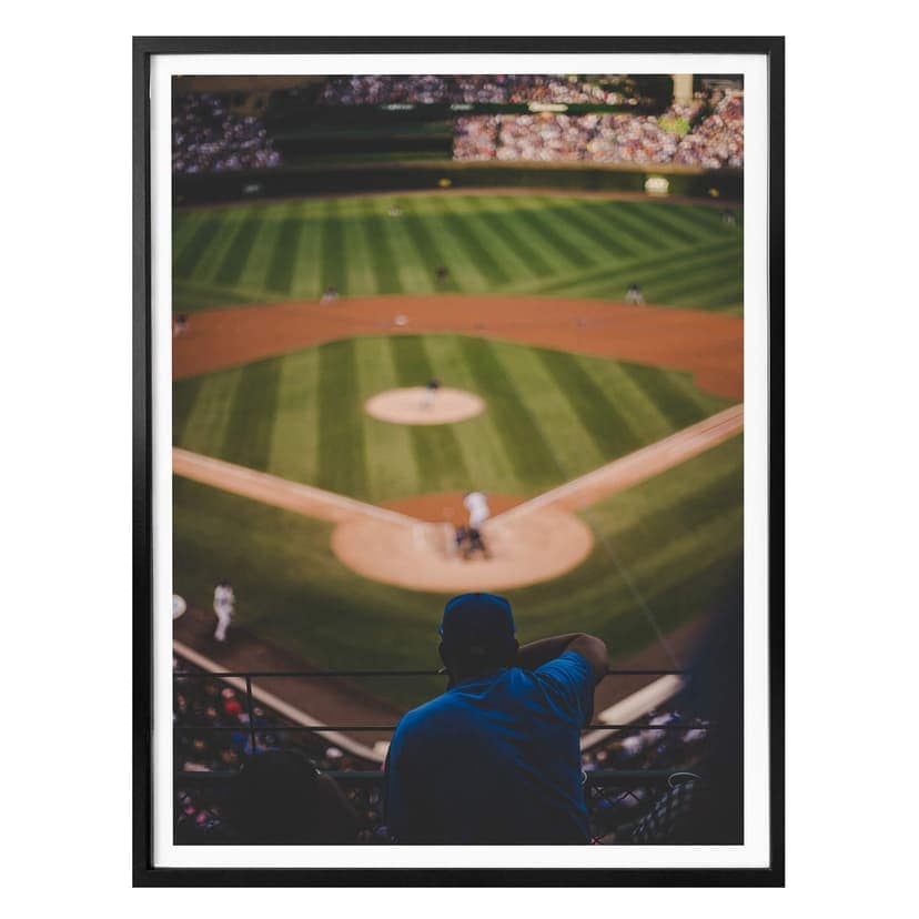 Poster Amerikansk baseboll