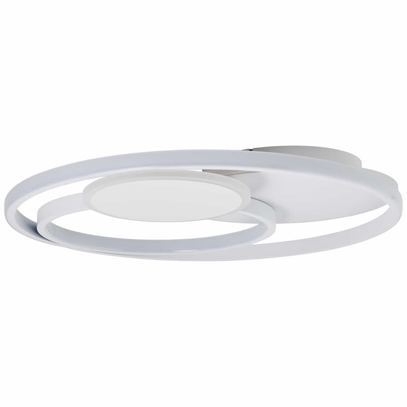 Deckenleuchte Mick 2 Weiss, 50W, 7 x 50 cm, Metall Deckenlampe