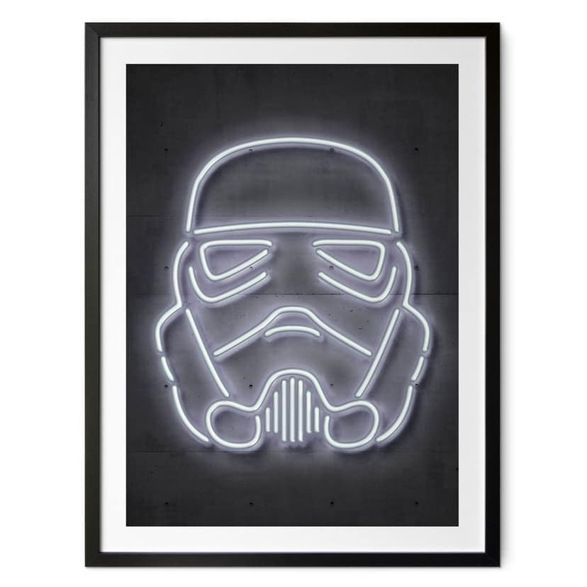 Poster med Stormtrooper-hjälm - Mielu