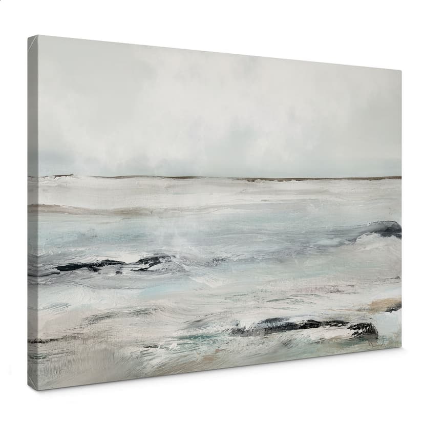 Canvastavla Vågor vid Sandy Bay - Hobday