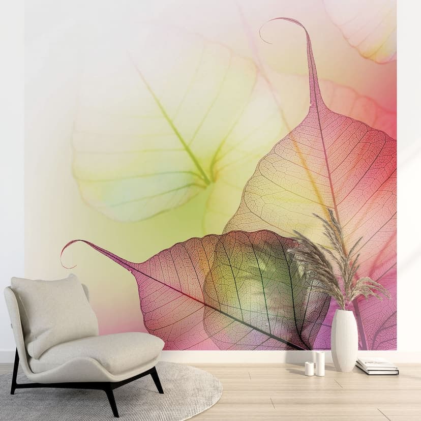 Fototapet med rosa design