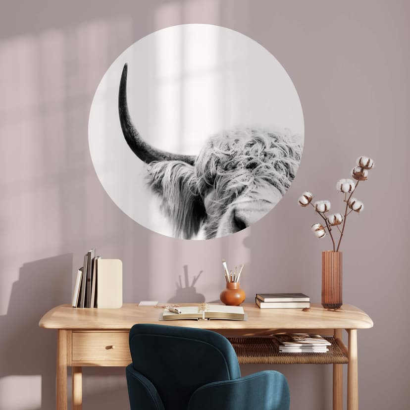 Wallsticker Sisi & Seb - Bull - Rund