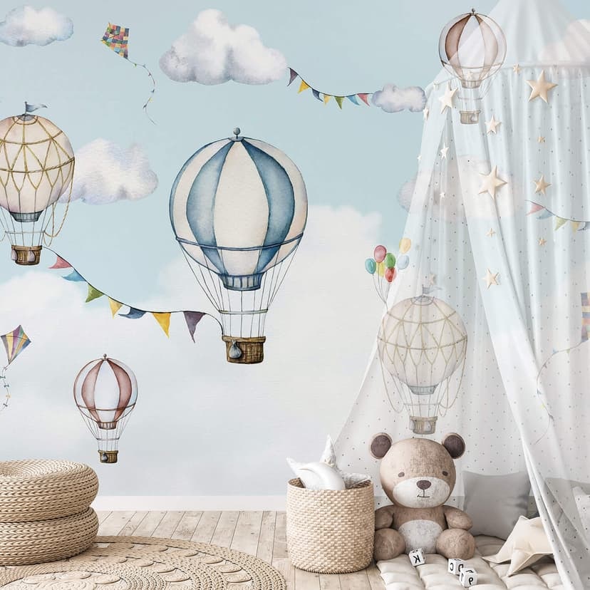 Oliver Robins - Fototapet Balloon Bonanza