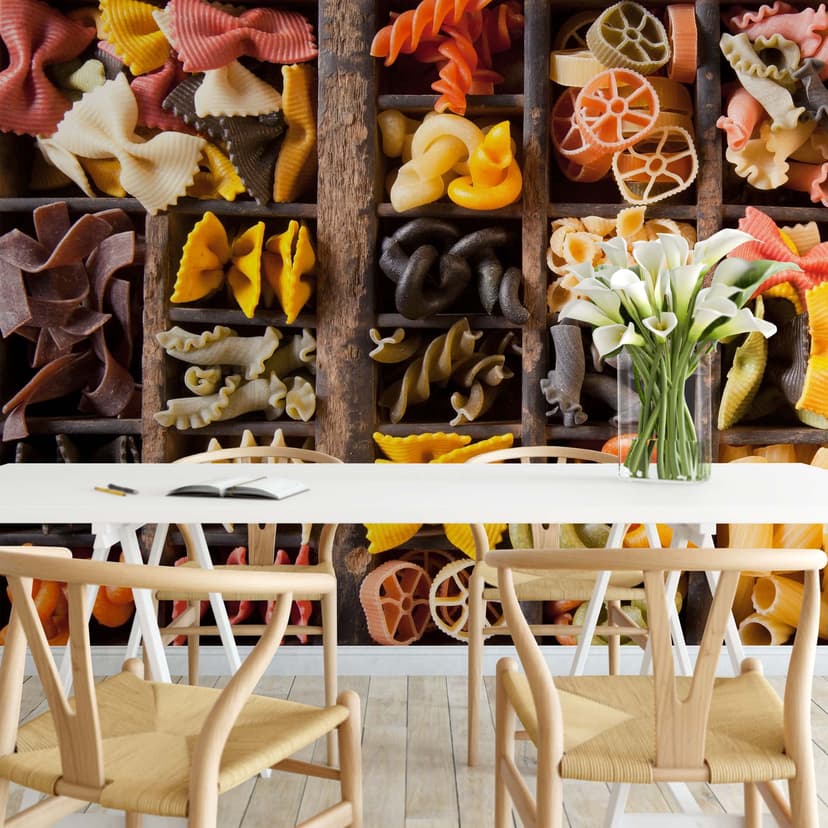 Fototapet "Collection of Noodles" - 384x260 cm