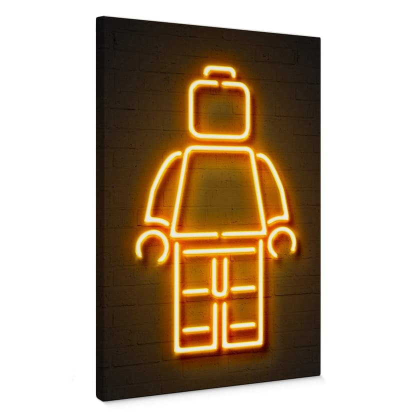 Canvastavla Mielu - Minifig