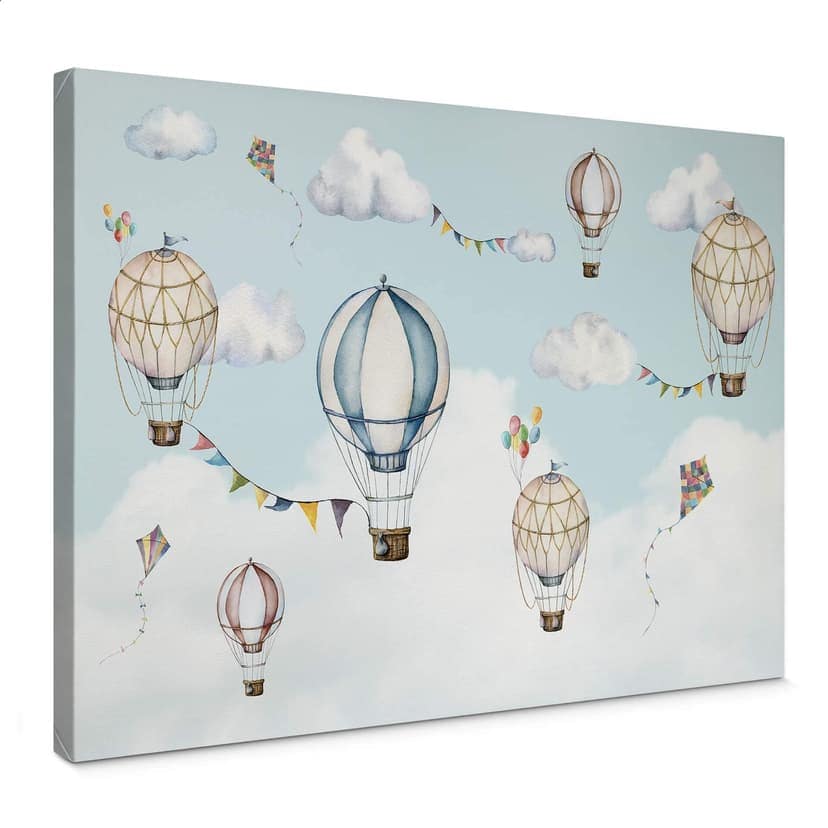 Canvastavla Oliver Robins - Ballong Bonanza