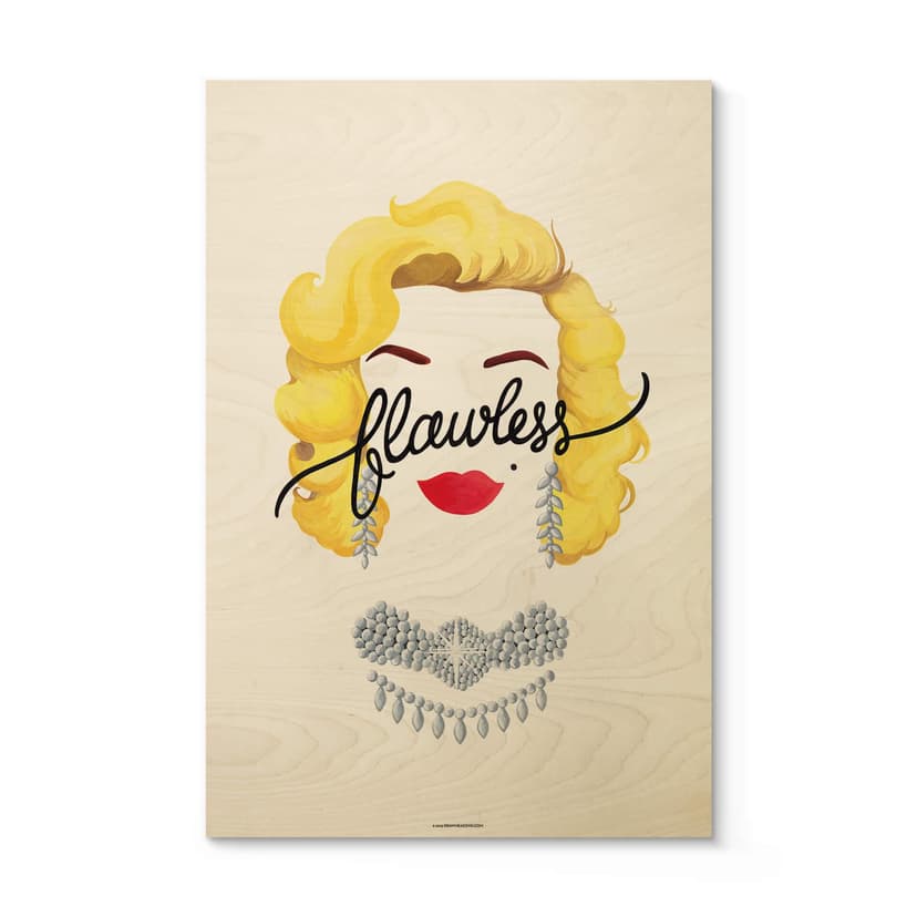 Tohmé Träposter - Felfri Marilyn
