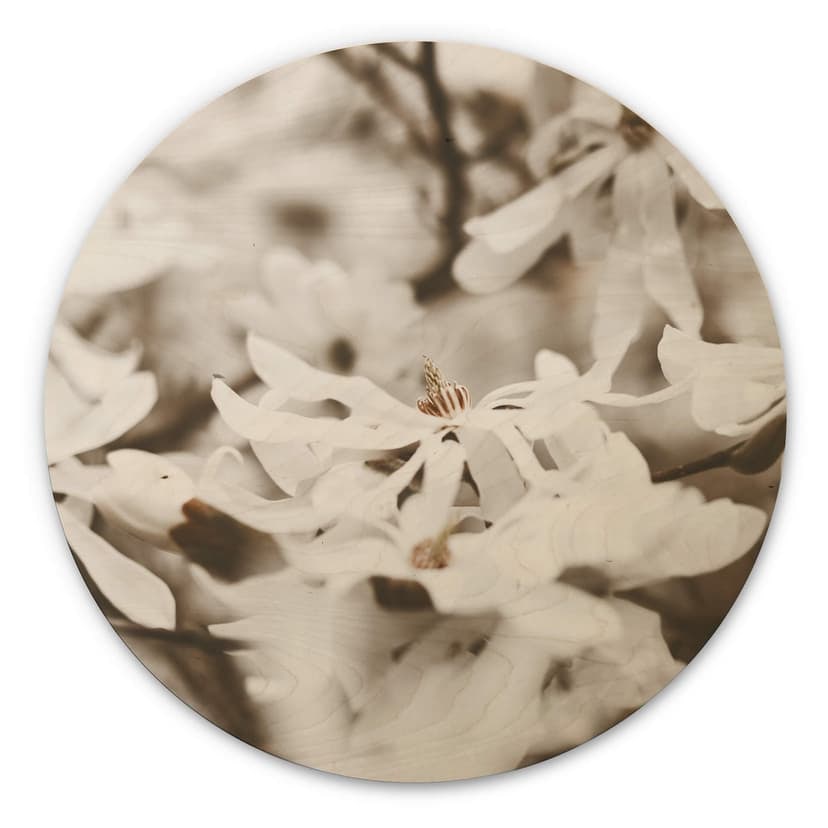 Annie Trätavla - Jasmine - Rund
