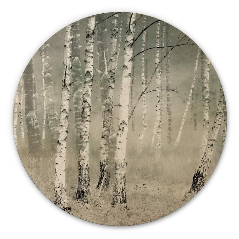 Trätavla Talen - Morgenruhe - Rund