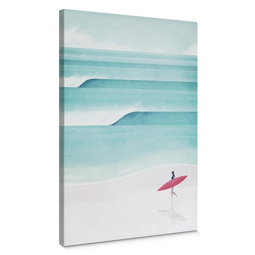 Canvastavla Rivers - Surf Girl