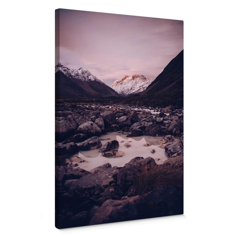Canvasbild bergstopp 02