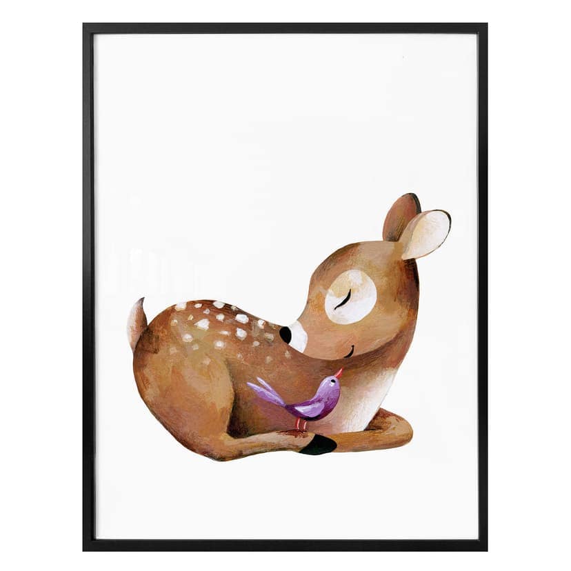 Poster Blanz - Liten hjort
