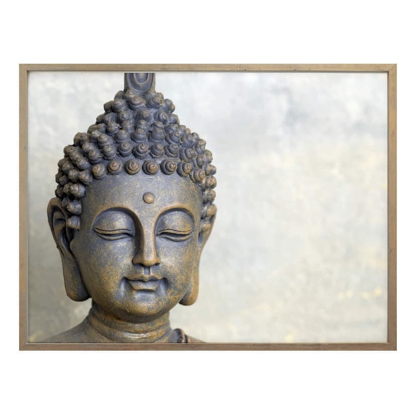 Poster Buddha ansikte