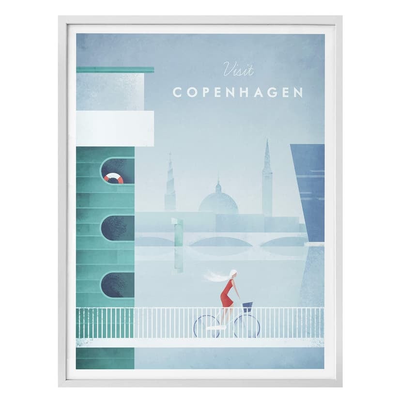 Poster Rivers - Köpenhamn