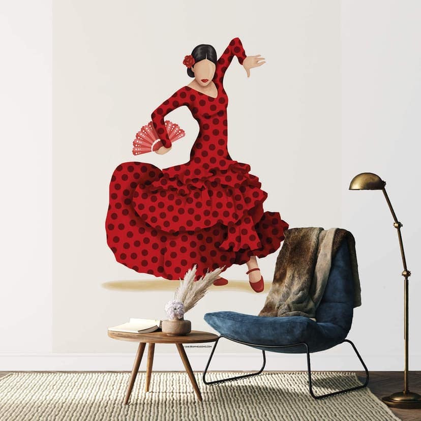 Tohmé - Fototapet Flamenco