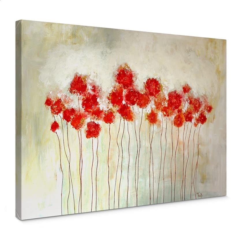 Kanvasbild Melz - Blommor