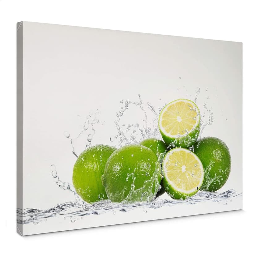 Canvas Splashing Limes
