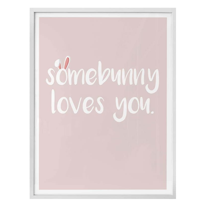 Poster Somebunny älskar