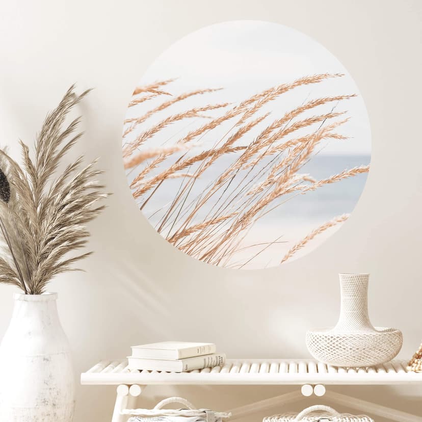 Wallsticker dyngräs - rund
