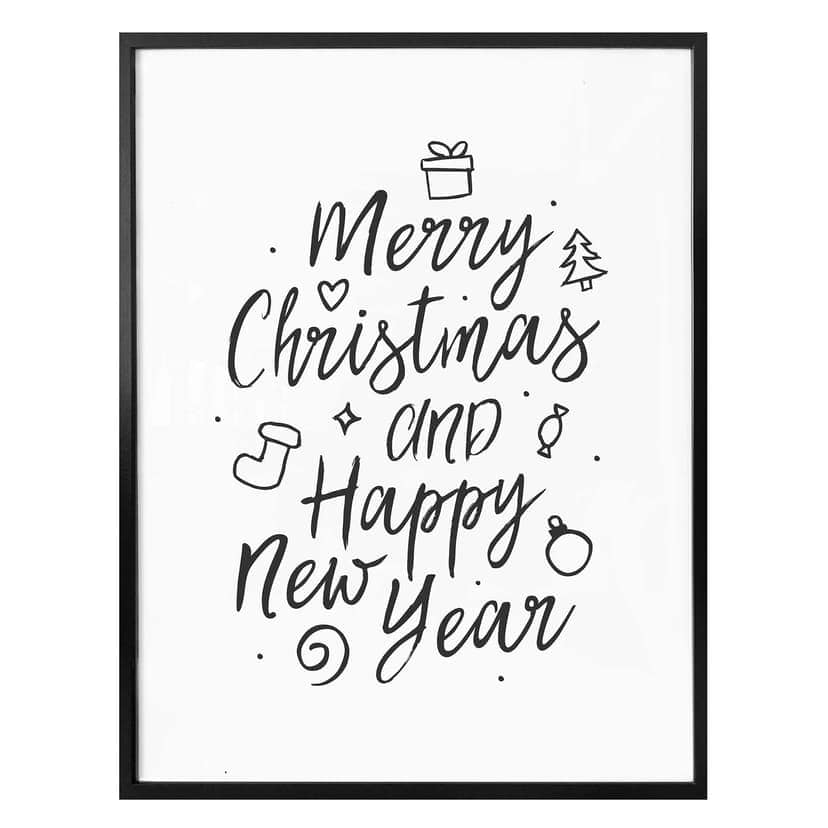 Merry Christmas poster