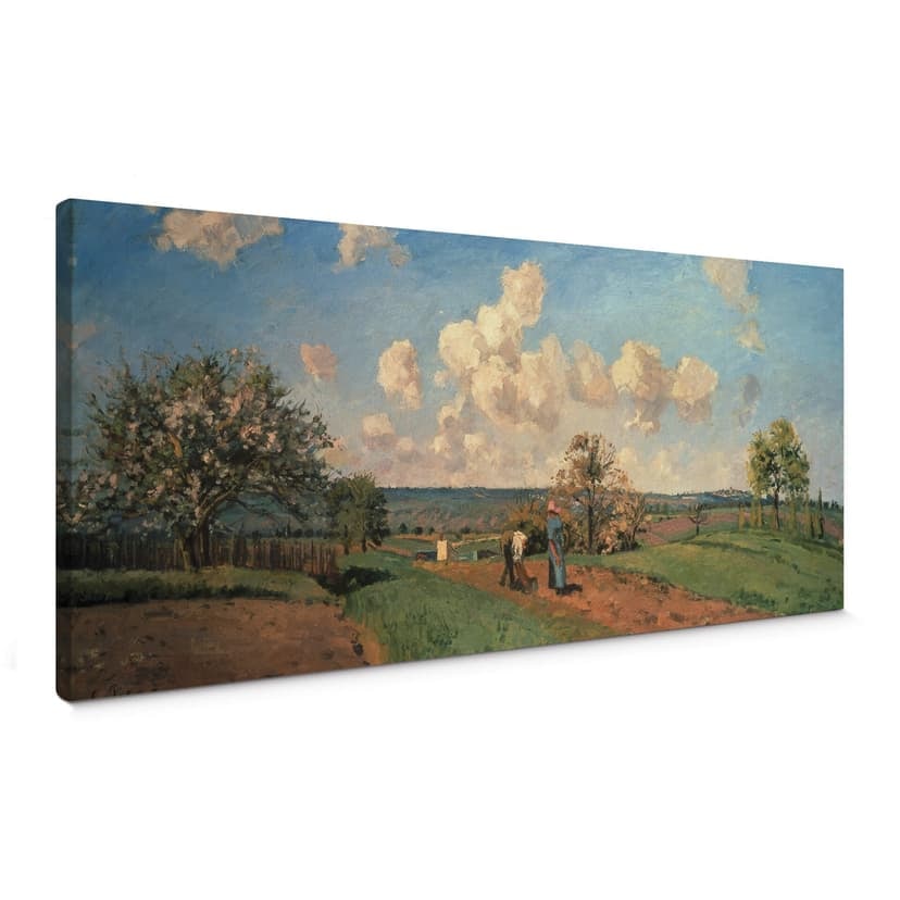 Canvastavla Pissarro - Vår