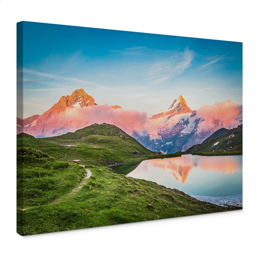 Canvastavla Huber - Bachalpsee