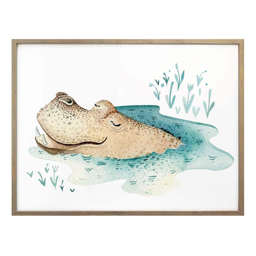 Poster Kvilis - Hippo