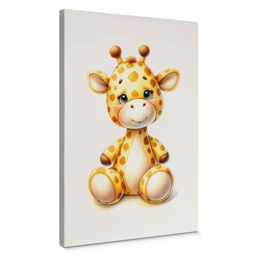 Canvastavla Liten giraff - Barnrum - Magnusson