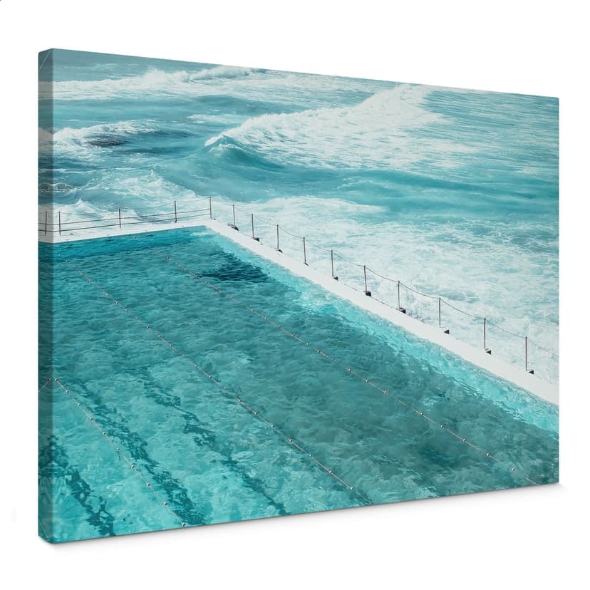 Canvastavla Bondi Beach i Sydney - ByeEye