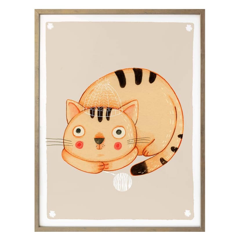 Poster Loske - Katt