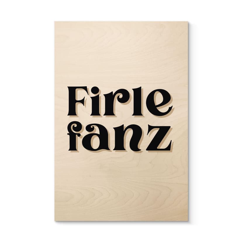 Träposter Firlefanz