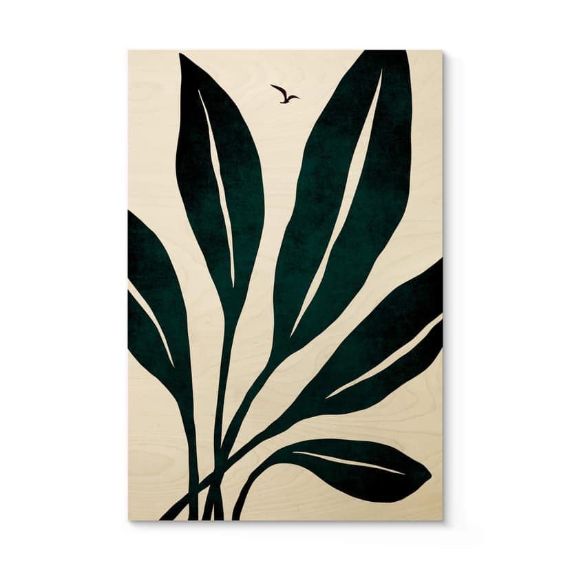 Kubistika Träposter - Ophelia växt