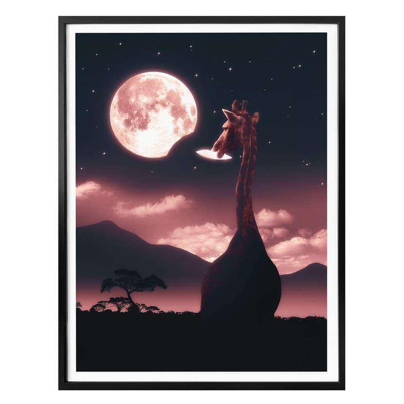 Poster lös - Tasty Moon