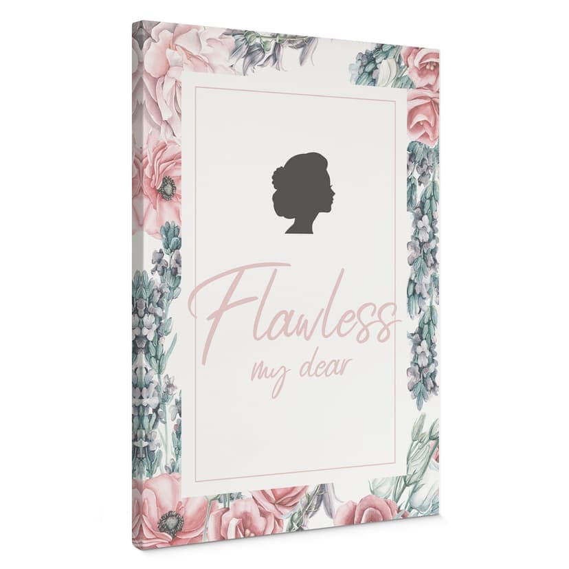 Canvastavla Flawless my dear - inspirerad av Bridgerton