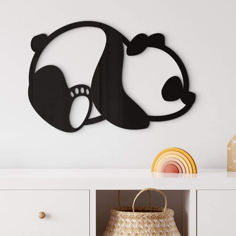 Akryl dekoration panda