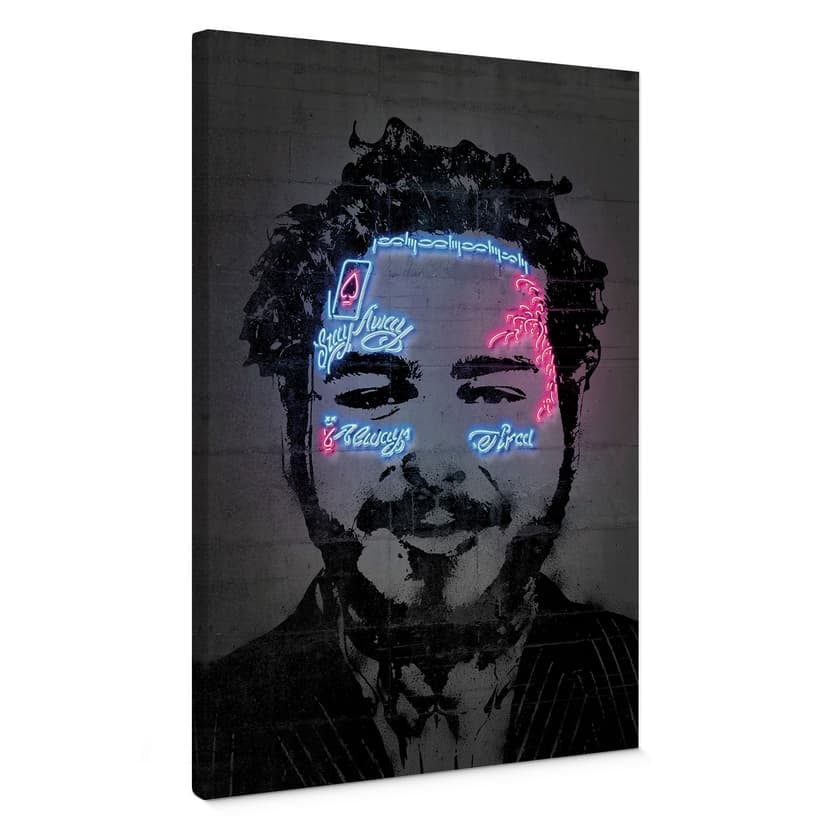 Canvastavla Poster Malone - Mielu